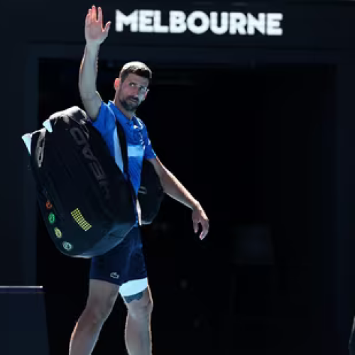 Novak Djokovic shockingly retires from Australian Open semifinal after 1st set; Zverev, Melbourne crowd in disbelief